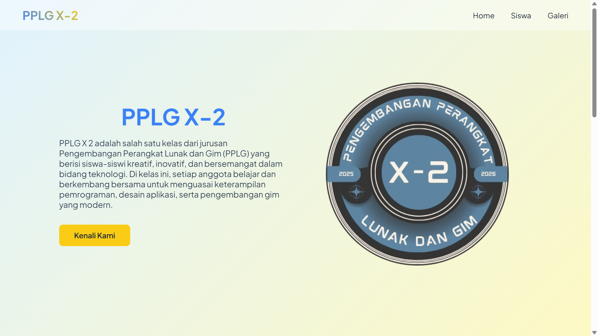 Website Kelas